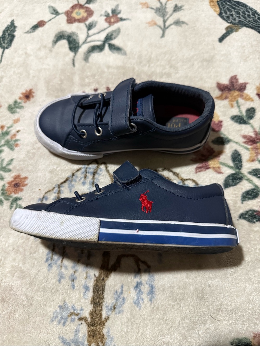 Polo by Ralph Lauren Navy Kids Sneakers toddler 9